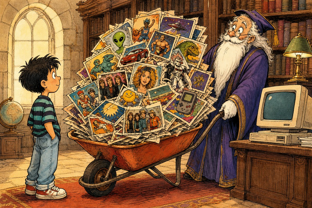 A kid politely asks a grand librarian search portal one question and receives a wheelbarrow of unrelated 1990s web pages.