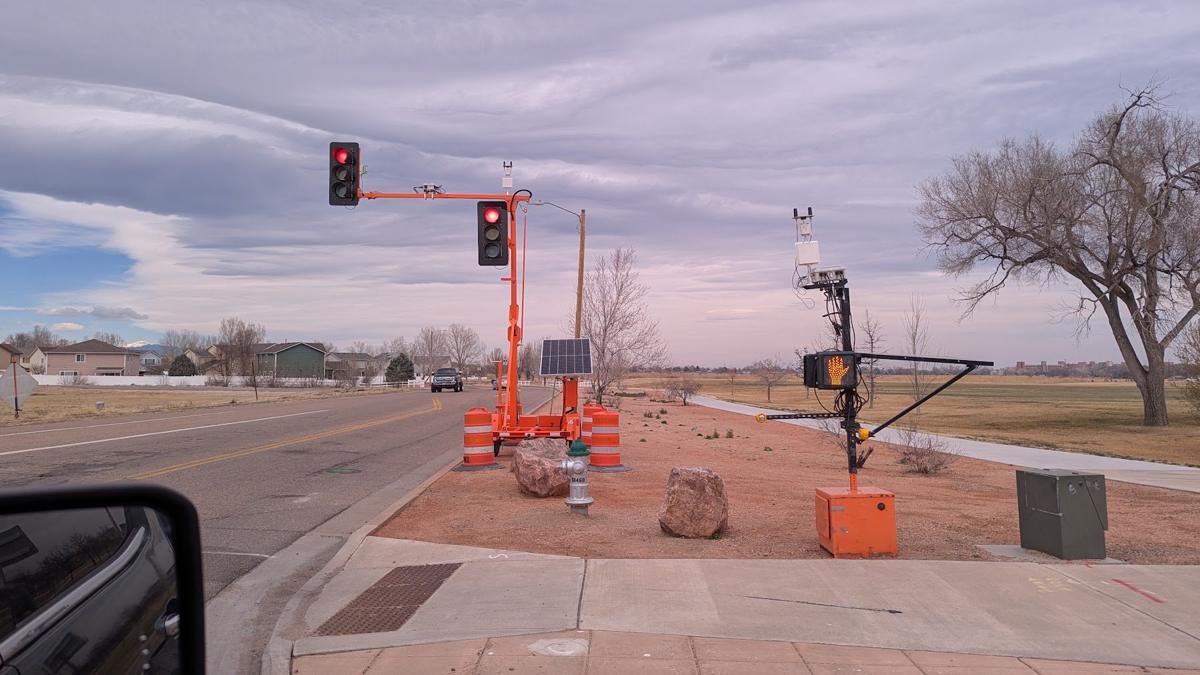 Portable signal and work zone