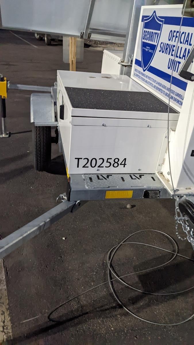 Trailer with unit number T202584