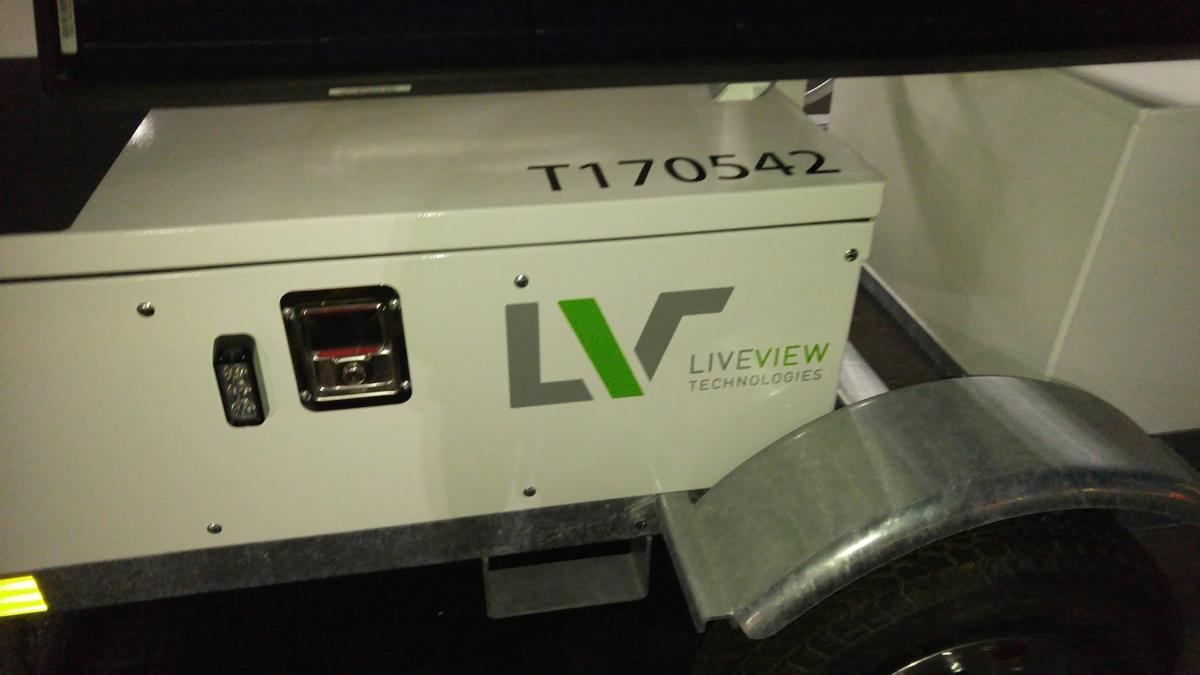 LiveView Technologies logo on a trailer